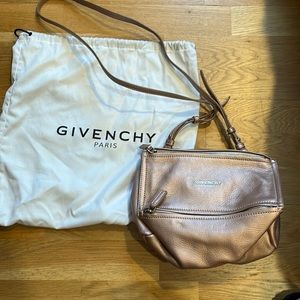 Givenchy metallic leather crossbody